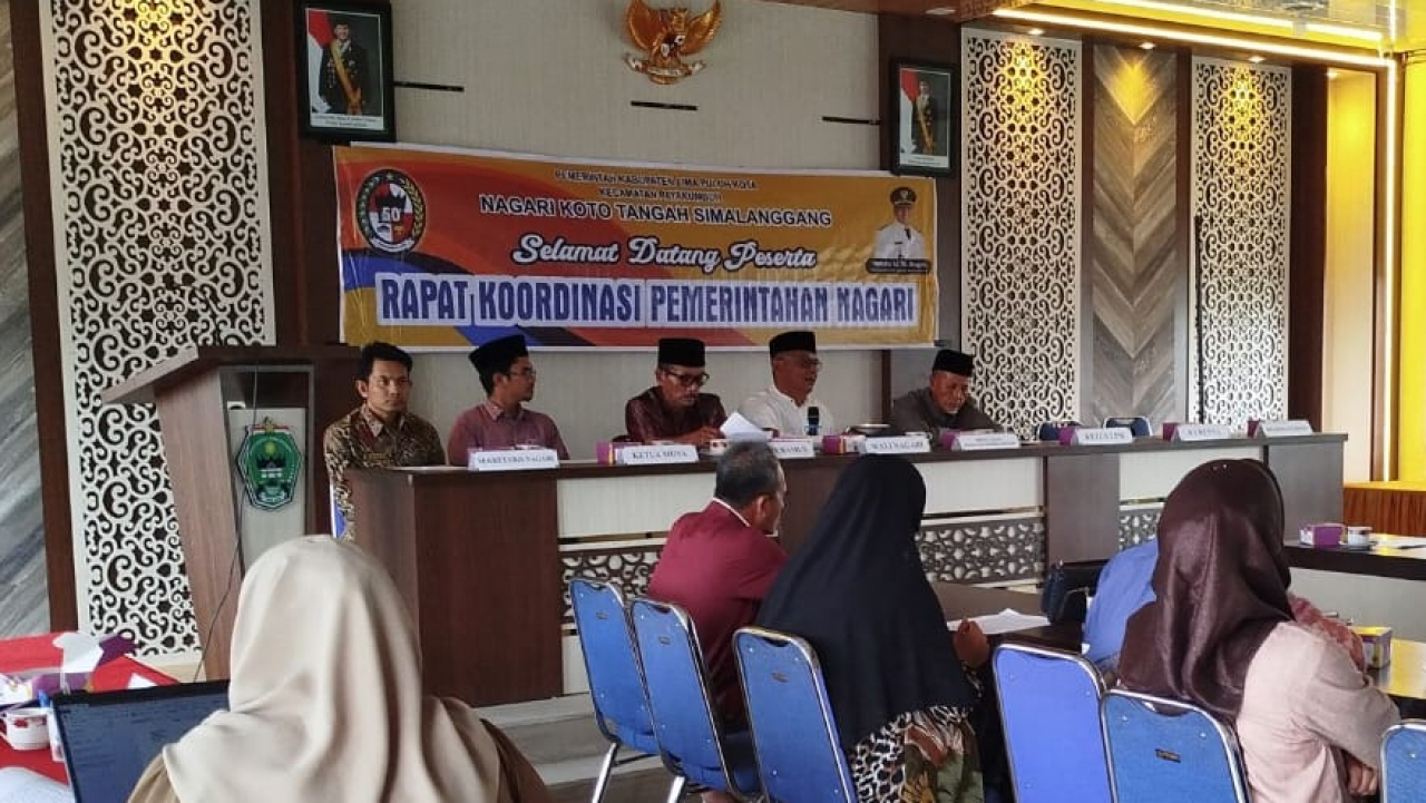 Rapat koordinasi pertama tahun 2026