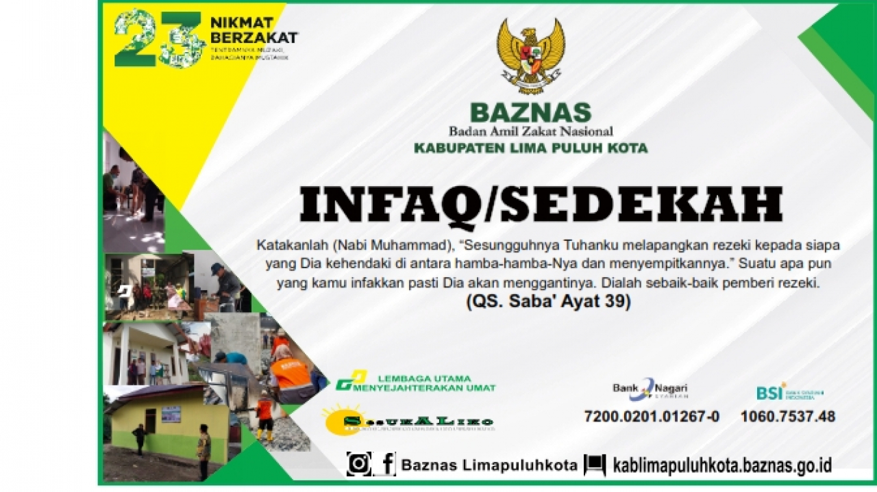 UPZ Nagari Koto Tangah Simalanggang sebagai Perpanjangan Tangan BAZNAS Kabupaten Lima Puluh Kota, Ajak Masyarakat Salurkan Zakat, Infak, dan Sedekah