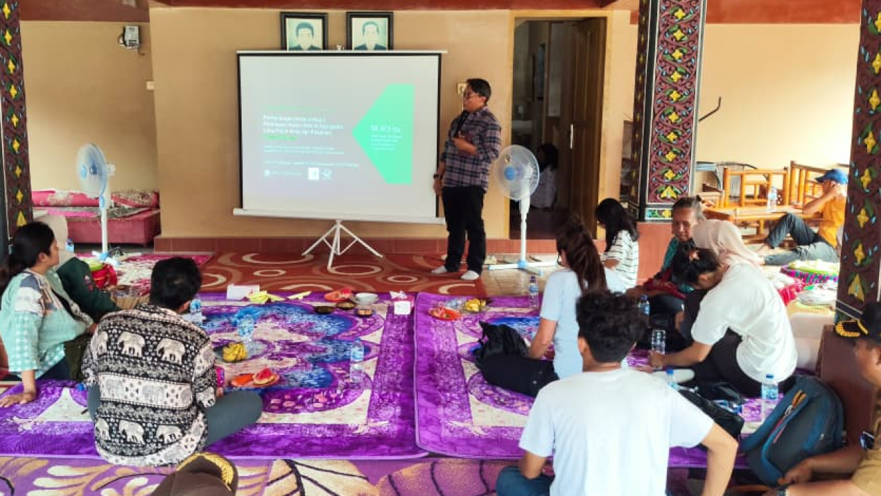 Sosialisasi dan Kunjungan Lapangan Bersama WRI Indonesia untuk Mendukung Pengakuan Masyarakat Hukum Adat dan Penetapan Hutan Adat di Nagari Sialang