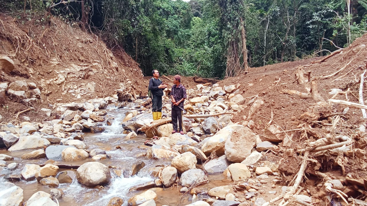 Pemerintah Nagari Ladang Panjang Himbau Warga Waspada Terhadap Potensi Bencana Longsor dan Galodo
