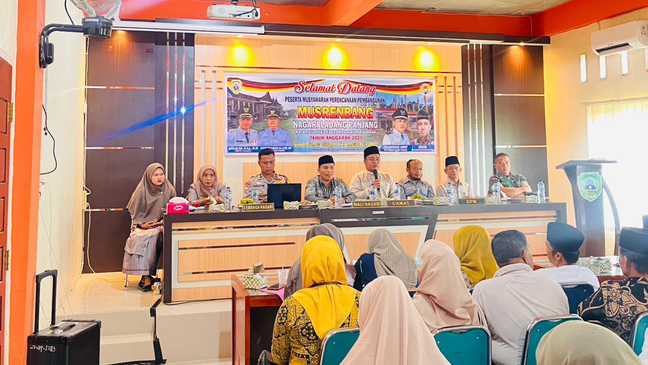 **Pembangunan Desa Komprehensif di Nagari Ladang Panjang**