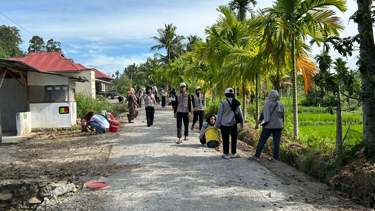 Mahasiswa KKN UNAND Gelar Penyuluhan "cegah stunting"di Nagari Sako Selatan Pasia Talang