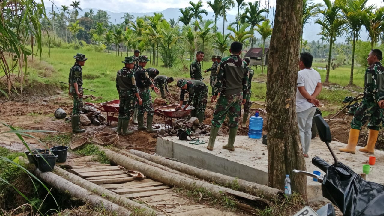 percepat pembangunan nagari Pj.Wali Nagari Gandeng LANTAMAL II PADANG Untuk Kedua kalinya