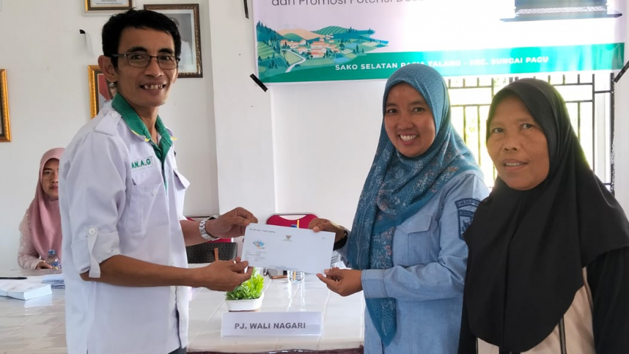 GENJOT KEBUTUHAN EKONOMI  MASYARAKAT NAGARI ,PJ WALI NAGARI GANDENG BAZNAS FASILITASI LOGISTIK KELUARGA KURANG MAMPU