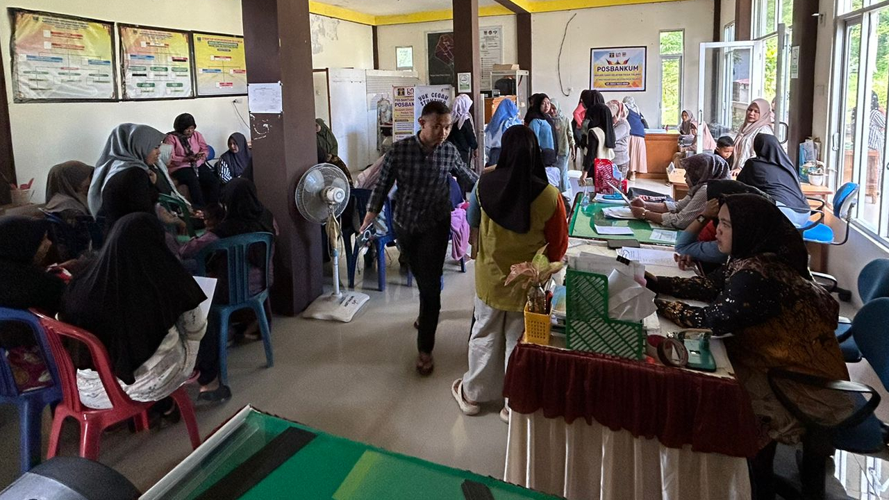 Cek HB Balita Berisiko: Sinergi Nagari Sako Selatan dan Puskesmas