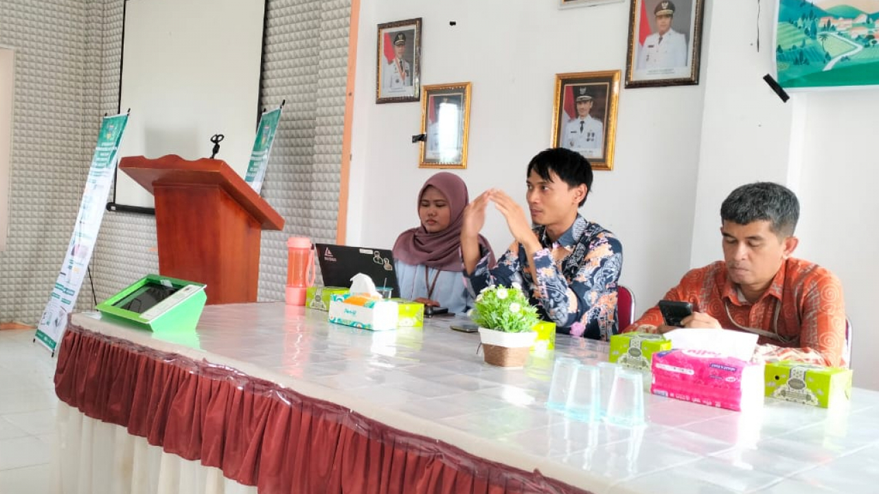 Antusias menangkan desa cantik BPS evaluasi akhir kegiatan pembinaan desa cantik