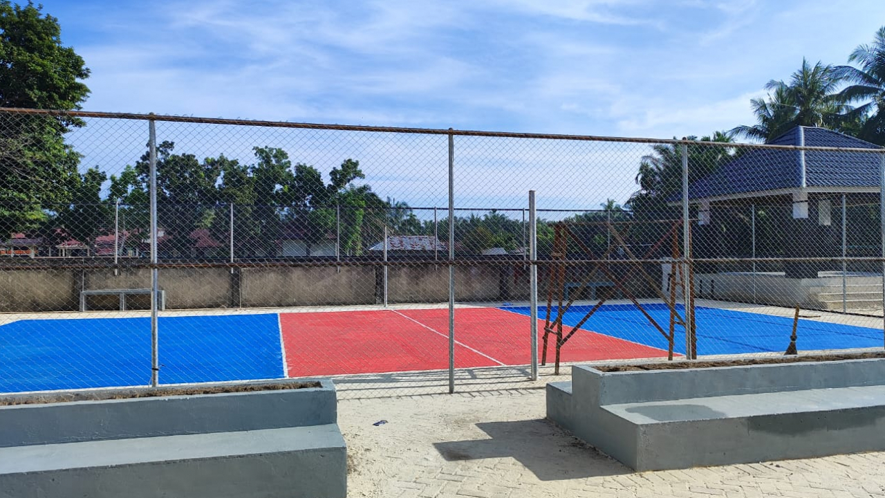 Kades Keren, Desa Pangkalan Baru Punya Sport Center!