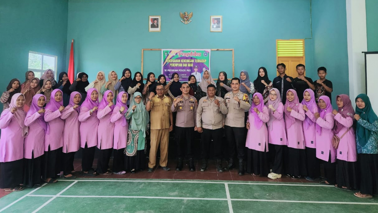 Penyuluhan Kekerasan Terhadap Perempuan dan Anak TP.PKK Desa Langkat