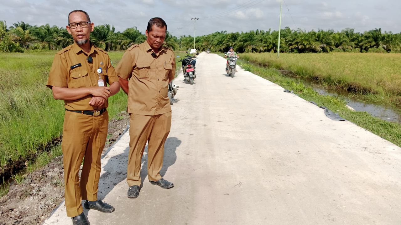 Infrastruktur Desa Langkat Meningkat Signifikan