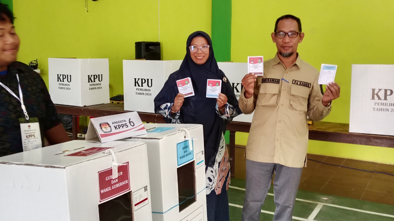 Pilkada Serentak 2024: Partisipasi Masyarakat Desa Langkat Capai 85%