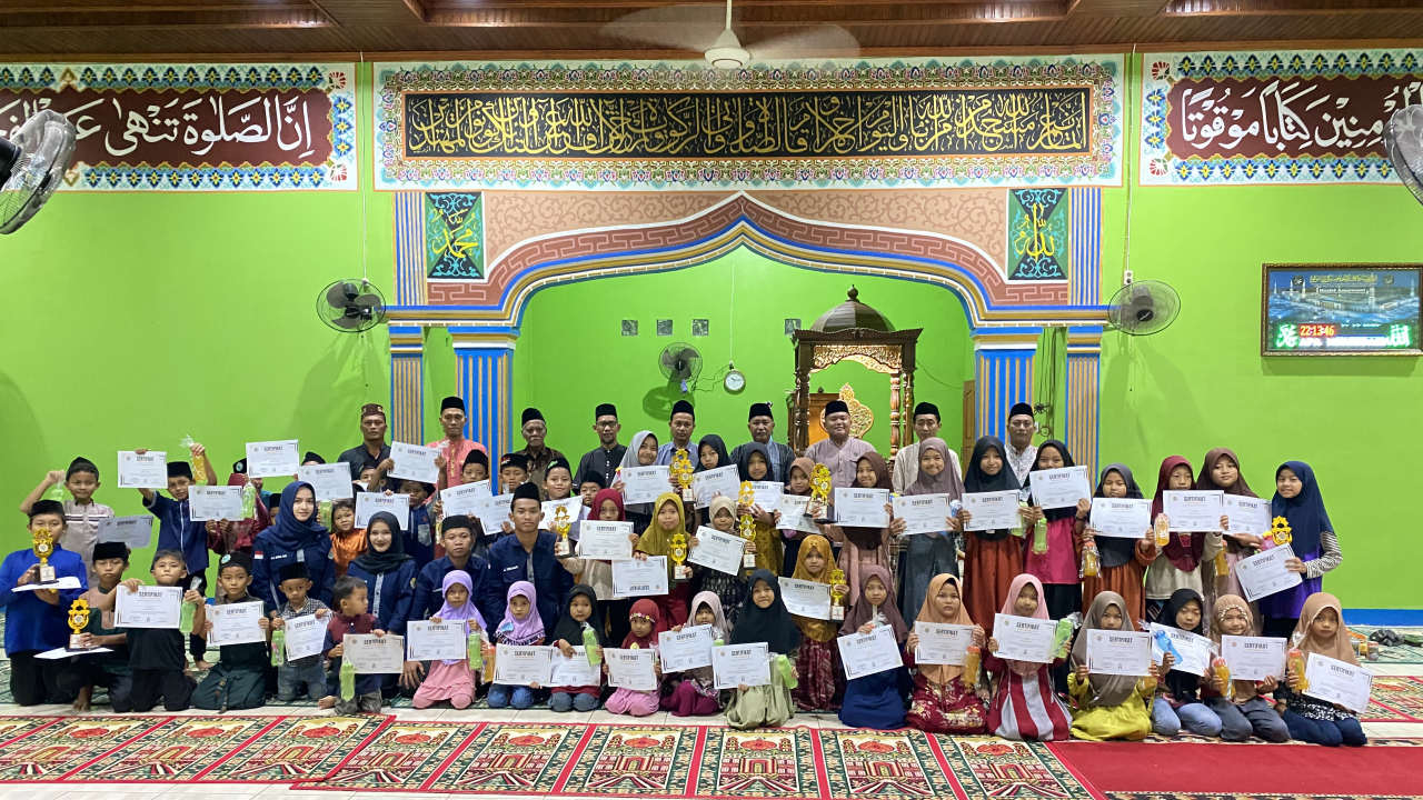 Safari Ramadhan Pemerintah Desa Langkat Bersama Forum Anak Desa Langkat di Dusun Sido Mulyo