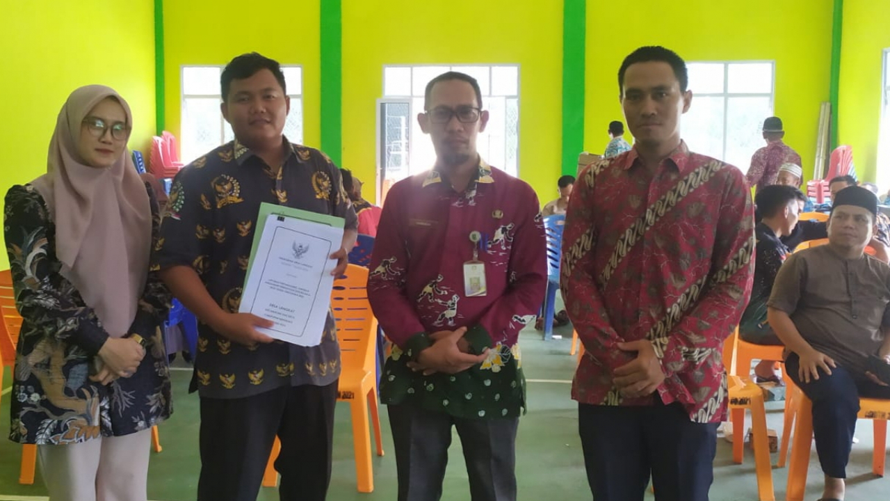 Musdes Pertanggungjawaban Keuangan Desa Langkat: Wujud Transparansi dan Akuntabilitas