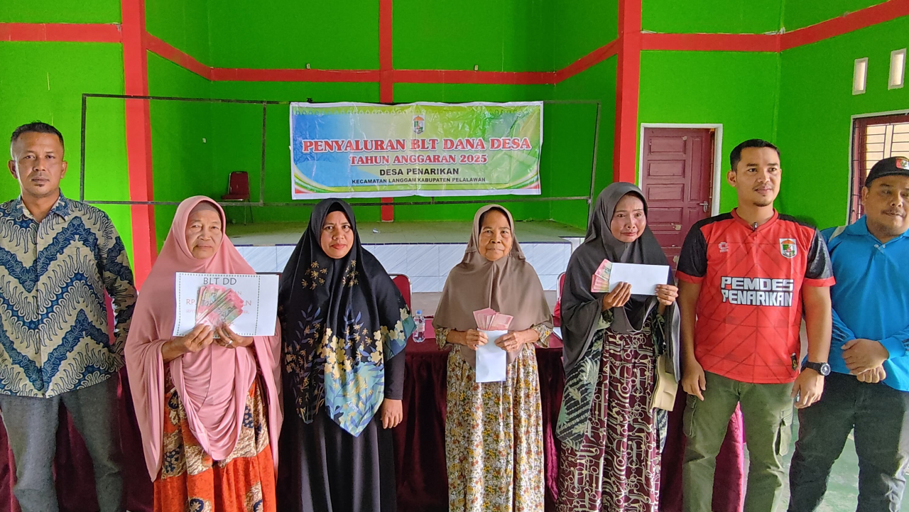 Pemerintah Desa Penarikan Tuntaskan Penyaluran BLT Dana Desa 2025 kepada Seluruh KPM