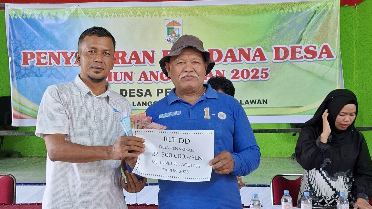 Pemerintah Desa Penarikan Salurkan BLT-DD Tahap II untuk 31 KPM