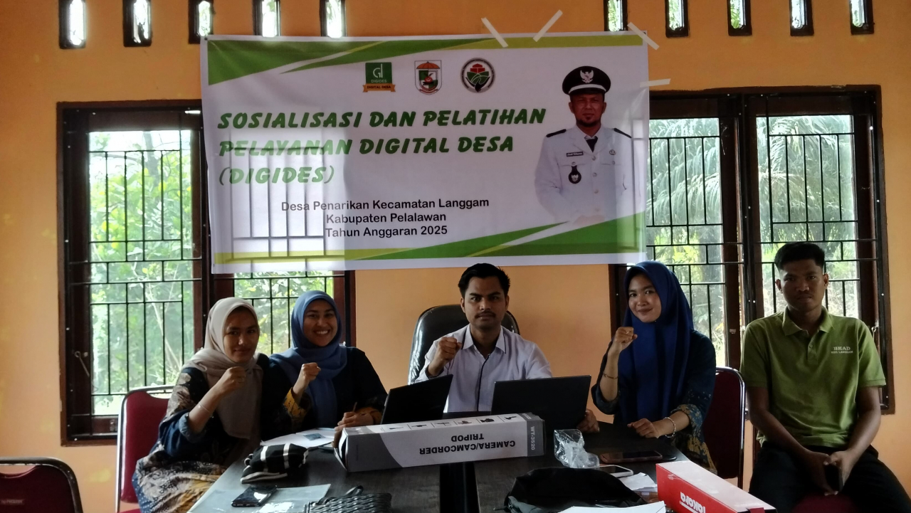 TIM Desa Digital Desa Penarikan Gelar Pelatihan dan Sosialisasi Desa Digital