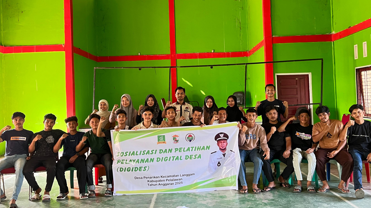 Pemerintah Desa Penarikan Gelar Sosialisasi Pelayanan Desa Digital untuk Remaja