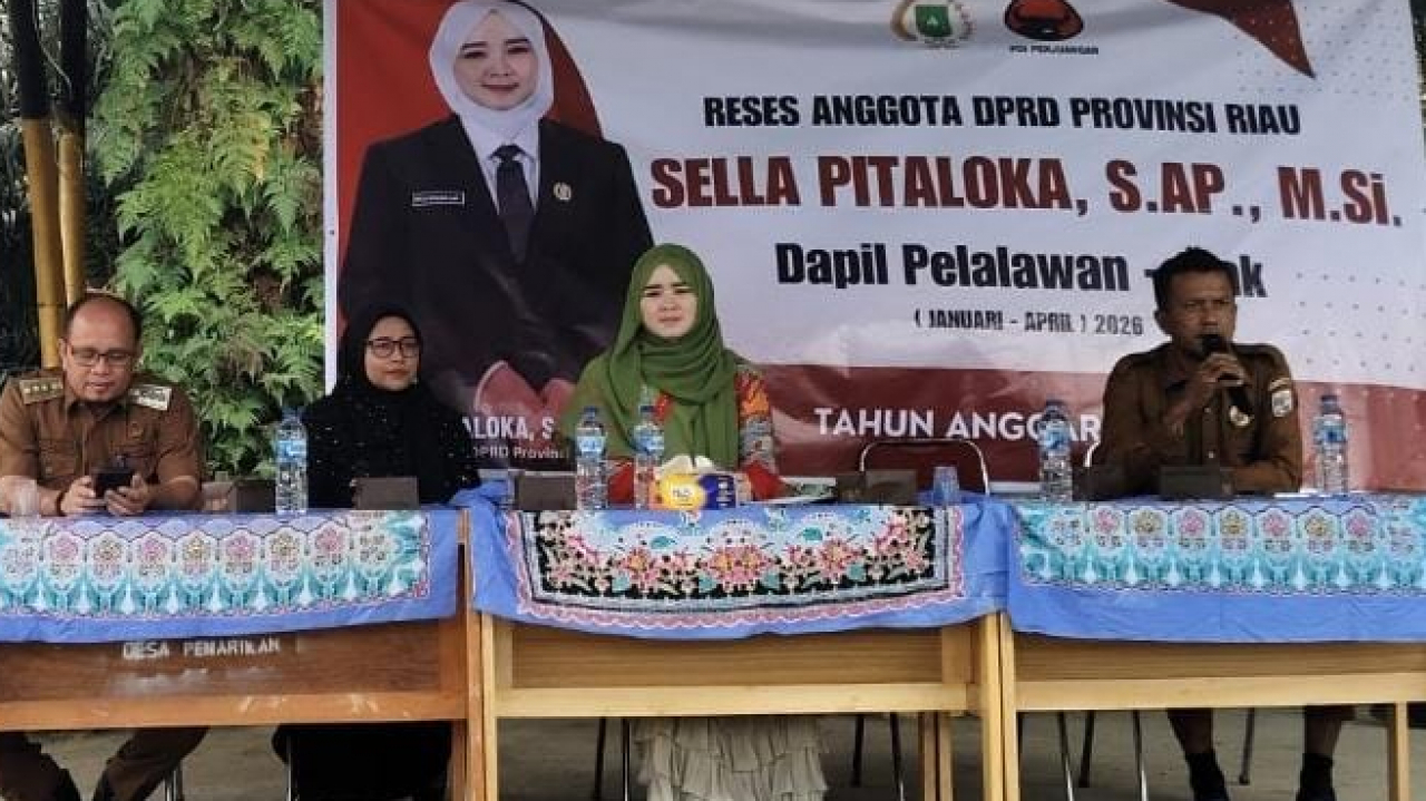 Warga Desa Penarikan Antusias Ikuti Reses Anggota DPRD Provinsi Riau