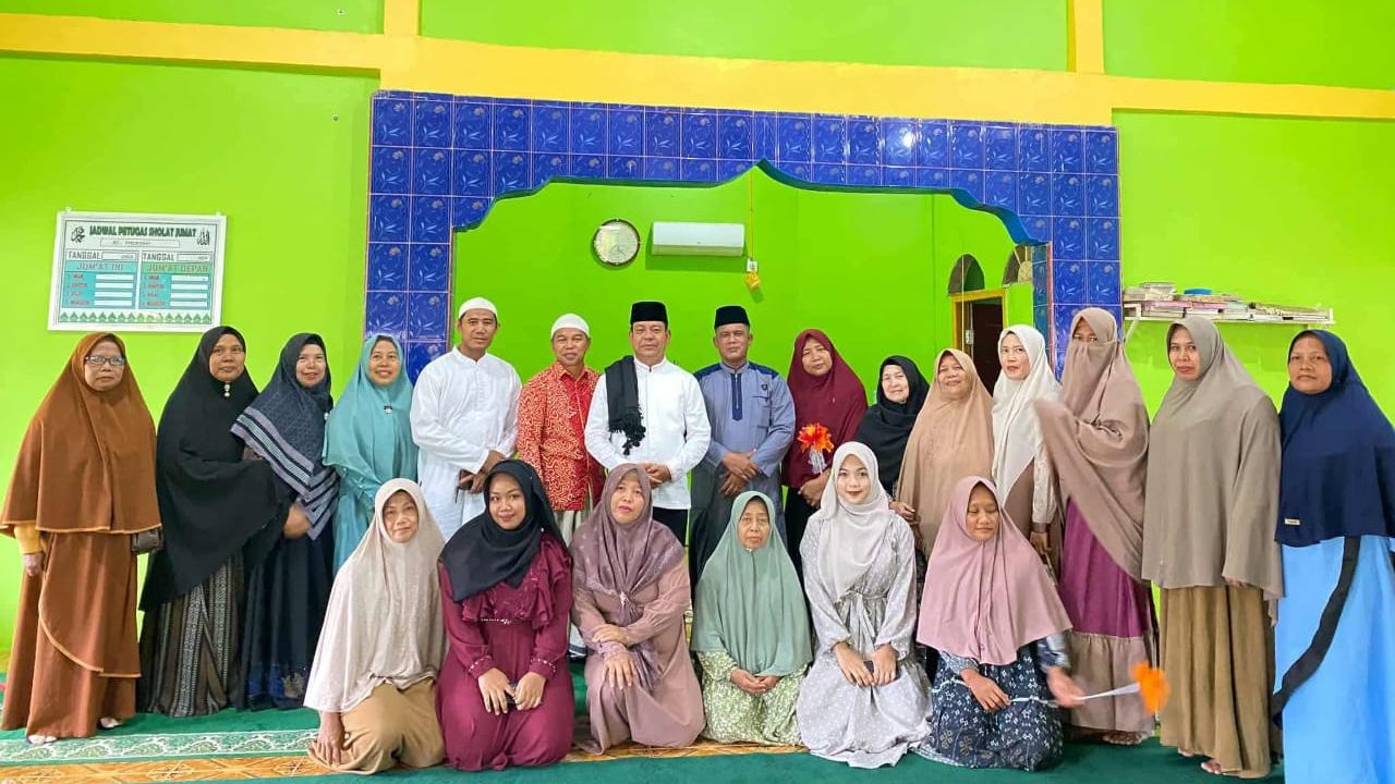 Meriahnya Gerakan Sholat Subuh Berjamaah di Masjid Al Hidayah Desa Sungai Sitolang