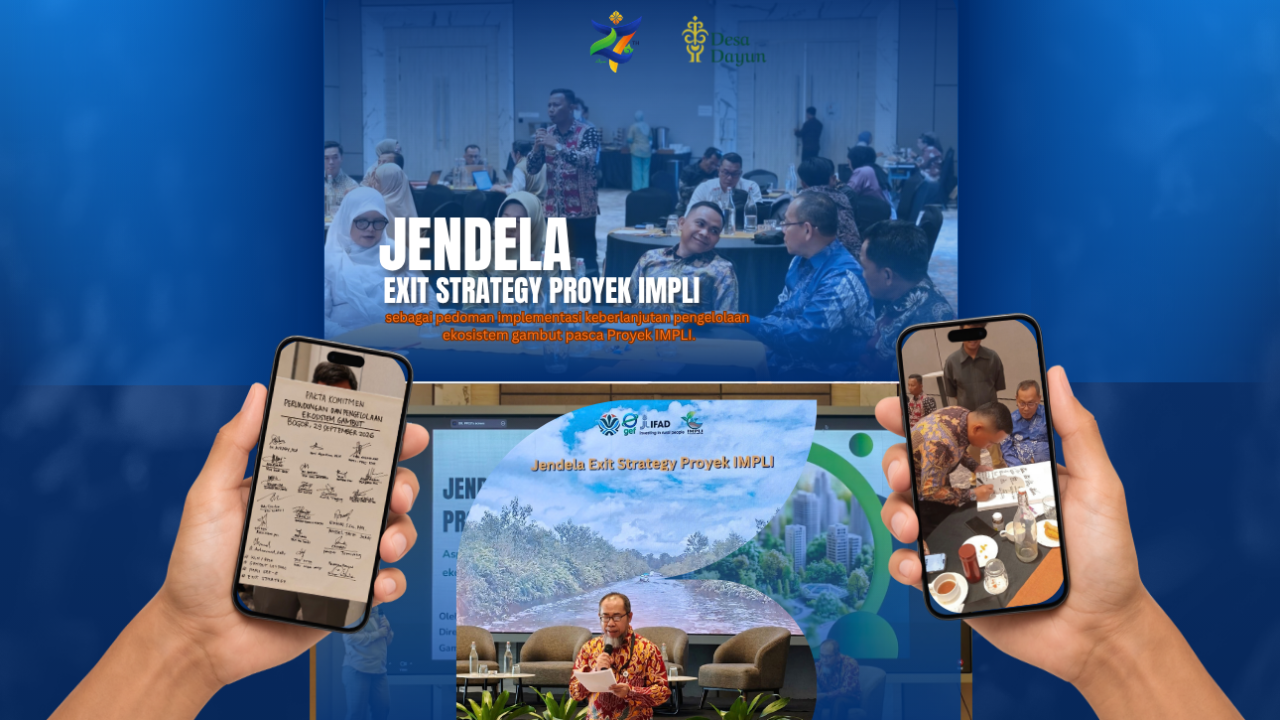 Kampung Dayun Ikuti Jendela Exit Strategy Proyek IMPLI untuk Keberlanjutan Ekosistem Gambut