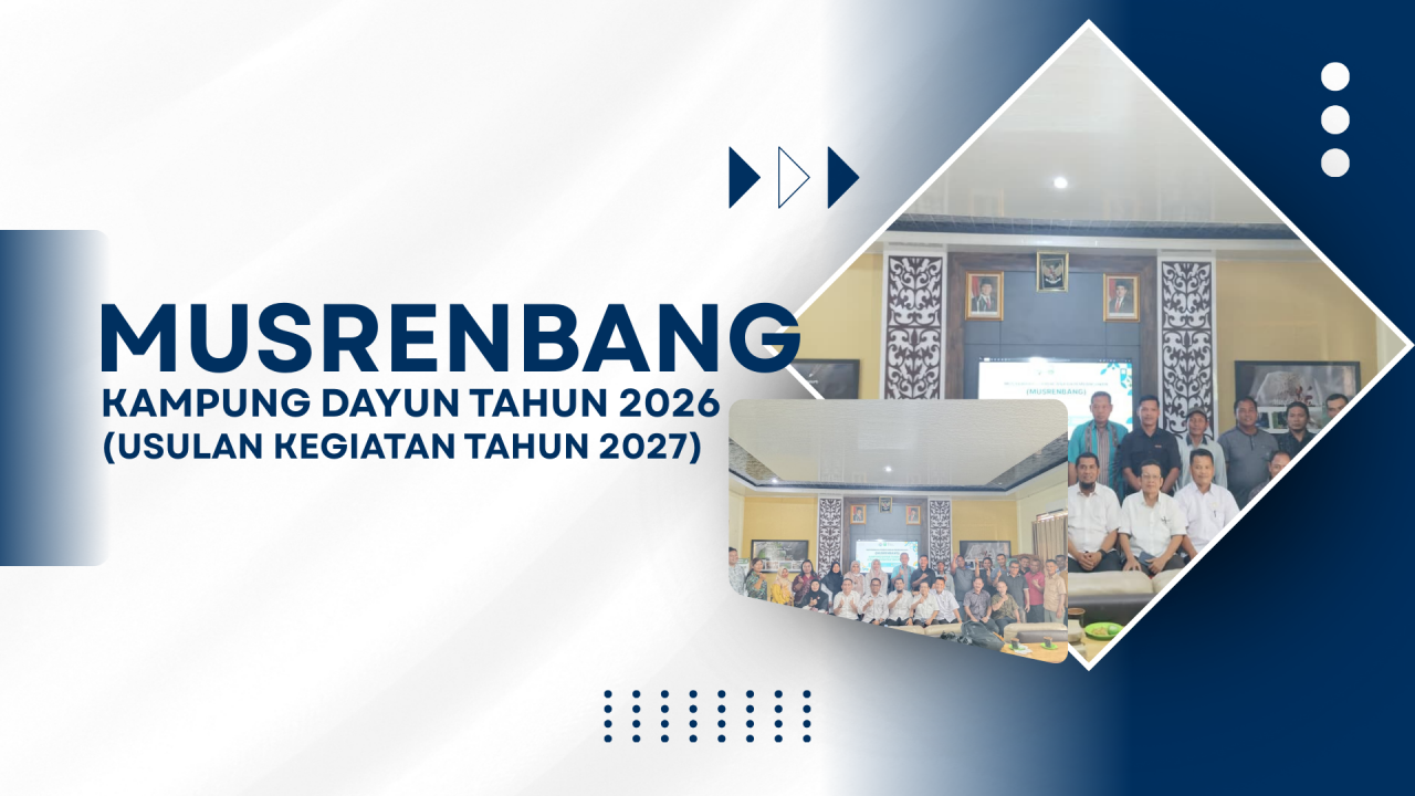 Musrenbang Dayun: Usulan Kegiatan 2027 Disusun!