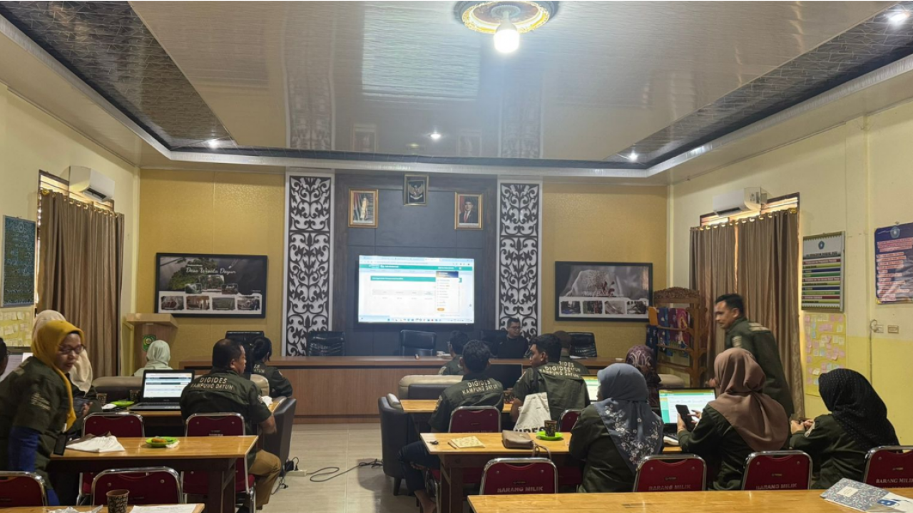 Dayun Go Digital! Pelatihan Ubah Wajah Pelayanan Publik di Kampung Dayun