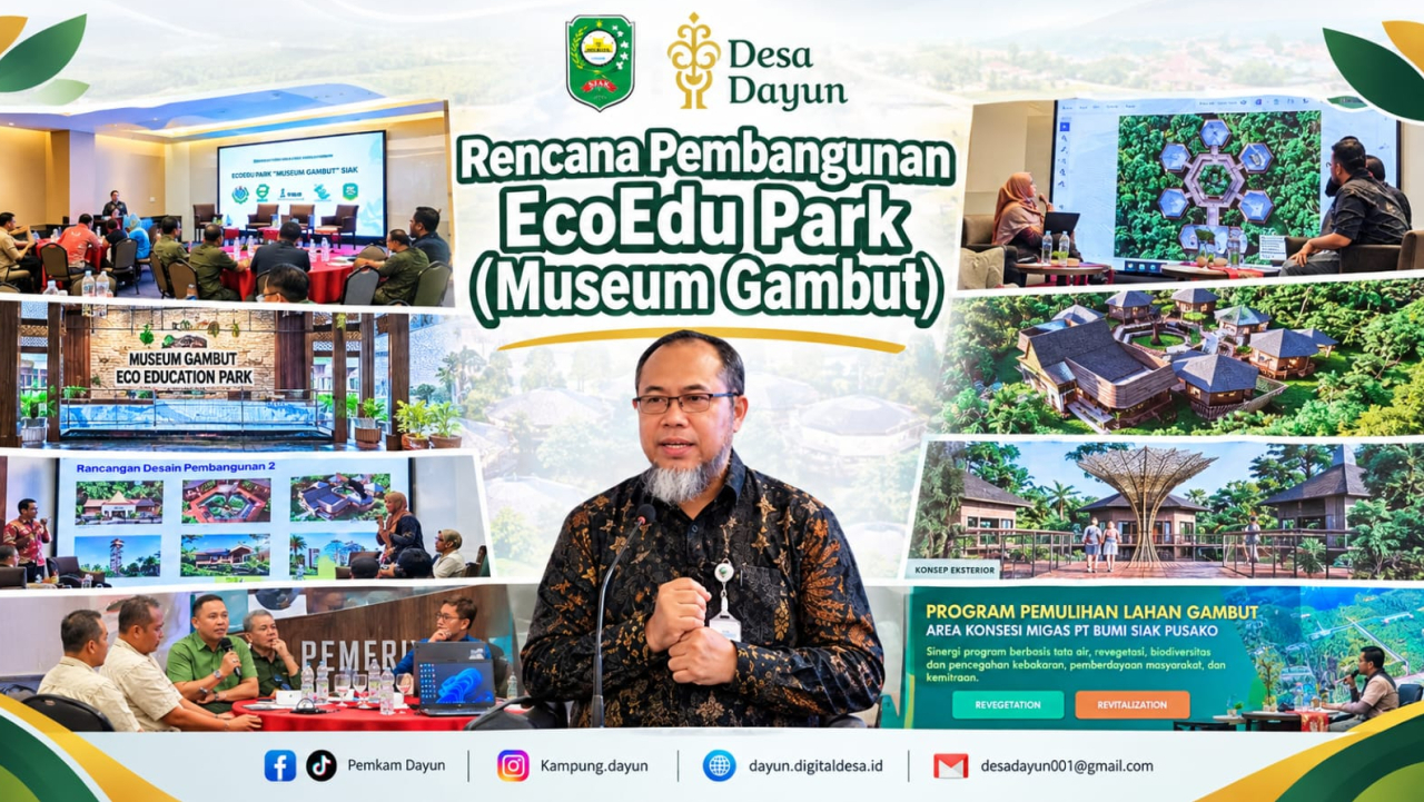 FGD Rencana Pembangunan EcoEdu Park “Museum Gambut” di Kabupaten Siak
