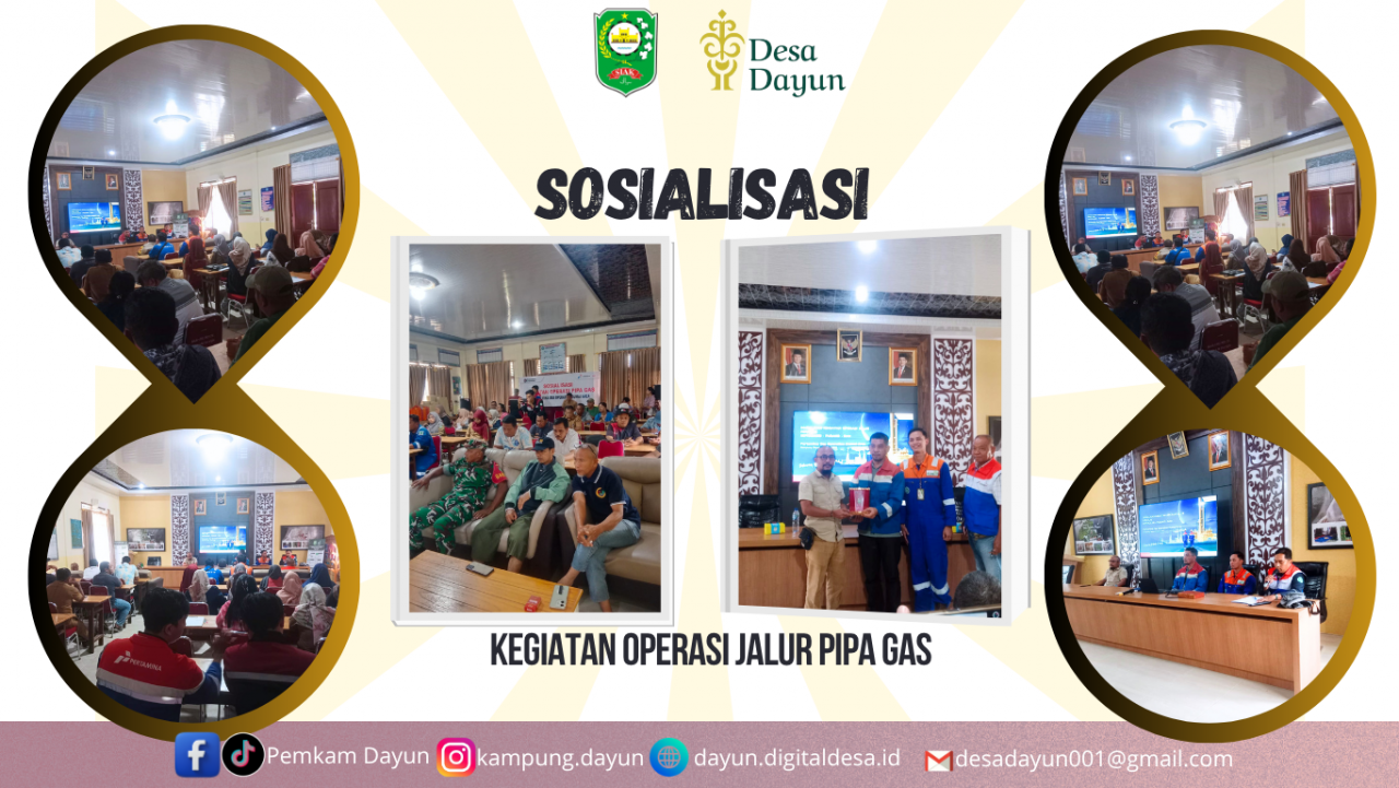 Pertamina Gas Gelar Sosialisasi Keamanan Jalur Pipa, Edukasi Masyarakat Kampung Dayun Terkait Objek Vital Nasional