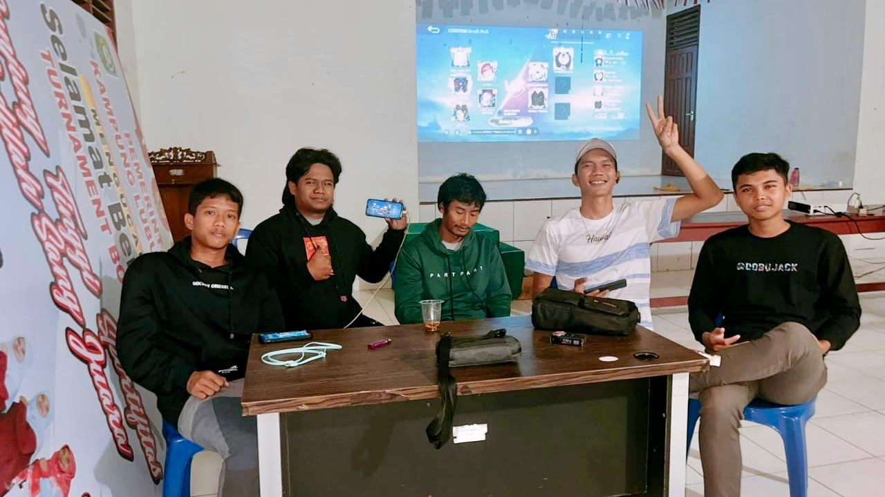 Meriahnya Kompetisi Mobile Legends di Kampung Lubuk Tilan Sambut Tahun Baru 2024