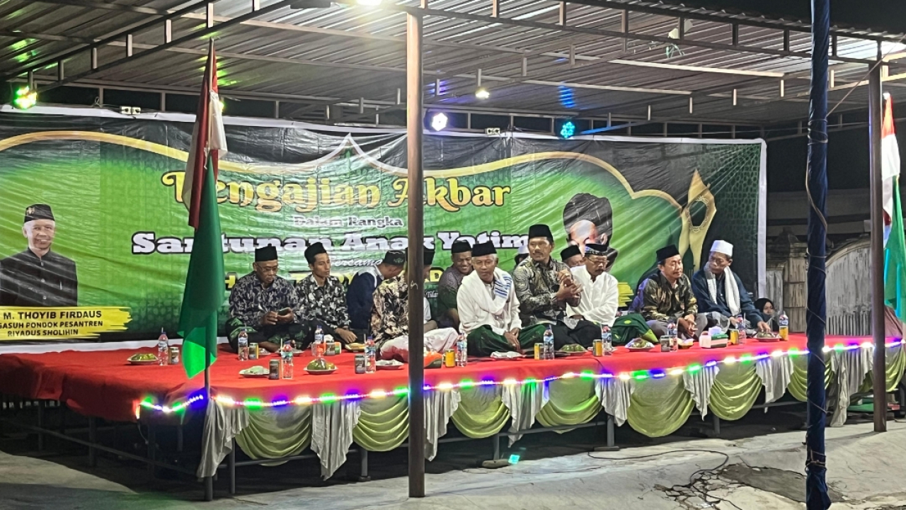 Pengajian Akbar dan Santunan Anak Yatim di Kampung Lubuk Tilan