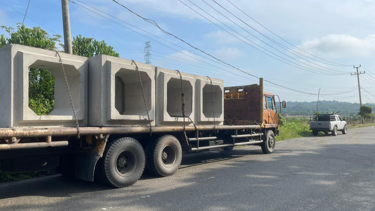 Perbaikan Saluran Air dengan Box Culvert di Dusun Mekar Jaya