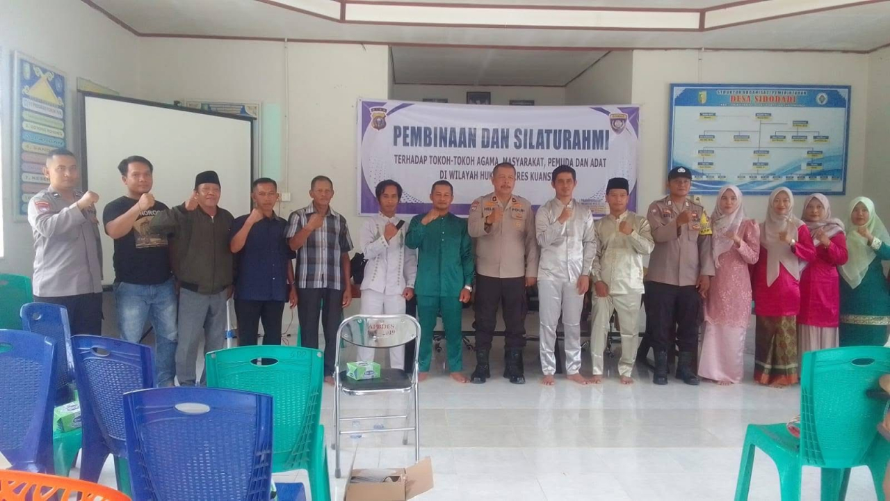 Kapolres Kuansing Sosialisasi Bahaya Narkoba di Desa Sidodadi
