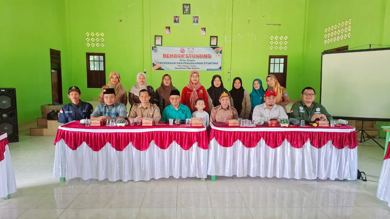 Kegiatan Intervensi Stunting di Desa Sungai Sahut