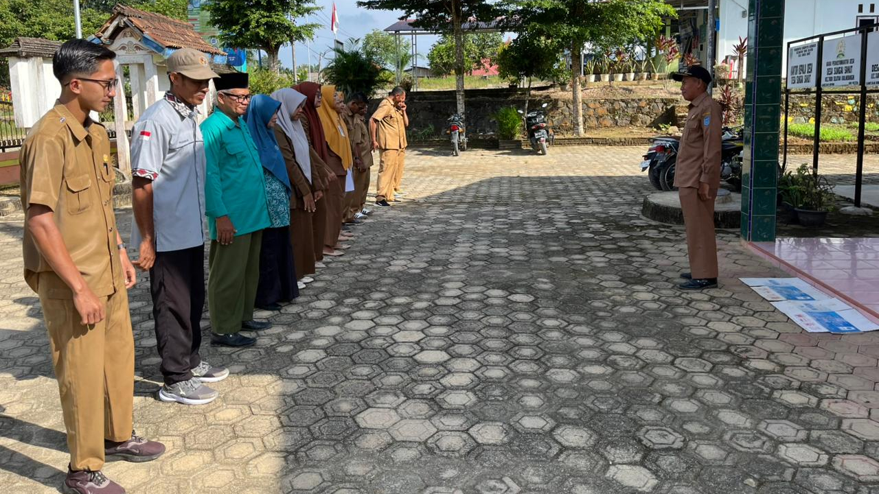 Giat Apel Pagi : Tingkatkan kekompakan dan sinergitas