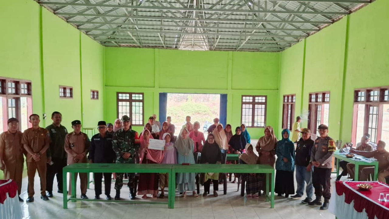 Penyaluran BLT Tahap 3 Desa Sungai Sahut Tahun Anggaran 2026