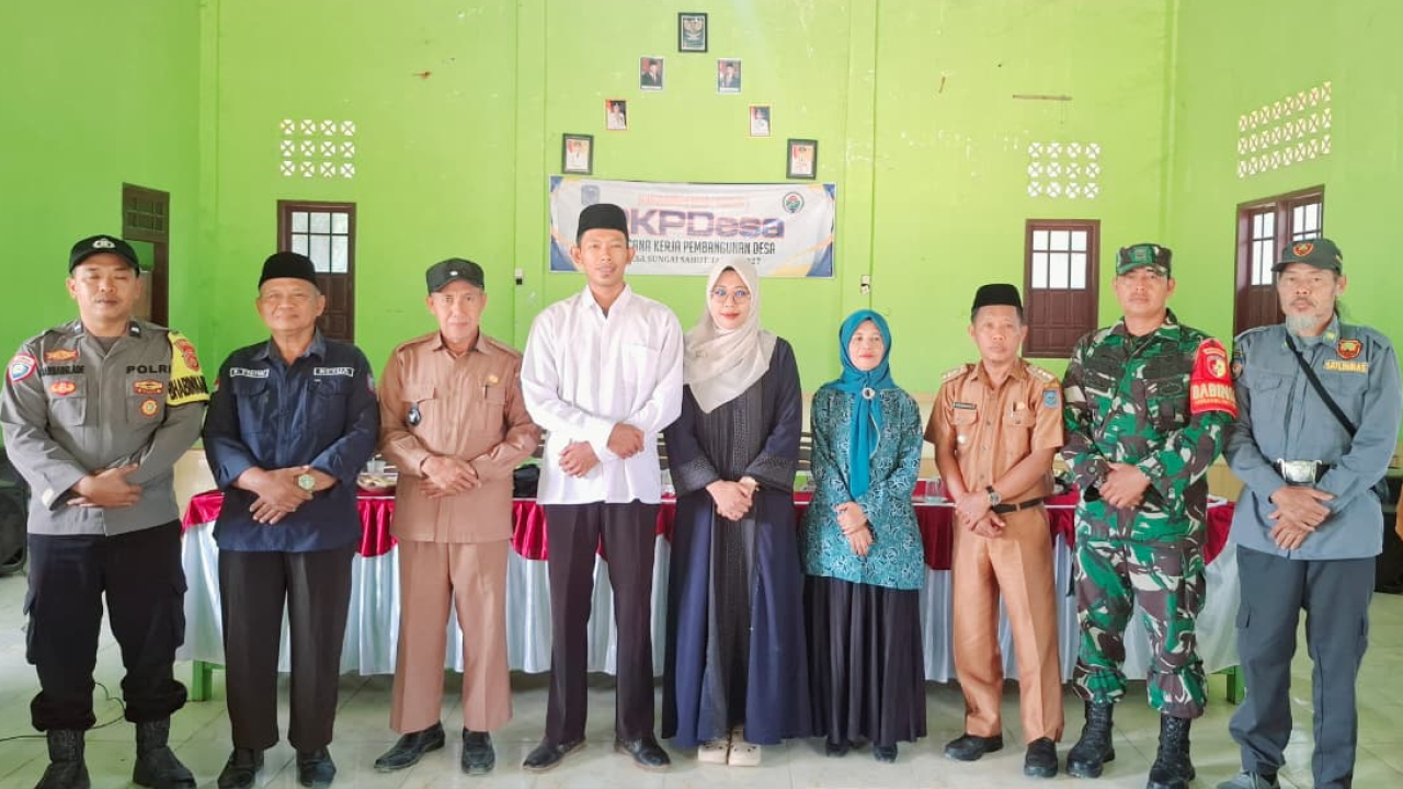 Pelantikan Kepala Dusun 4 Desa Sungai Sahut