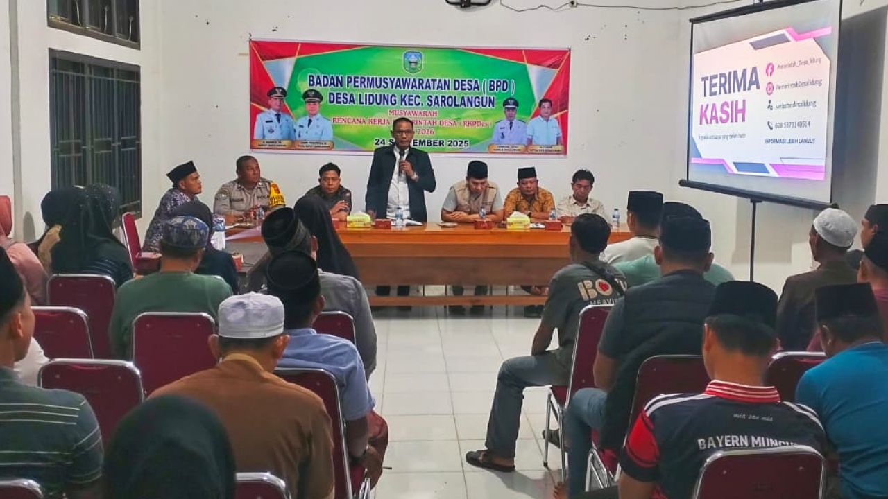 Musyawarah Rencana Kerja Pemerintah Desa ( RKPDes )