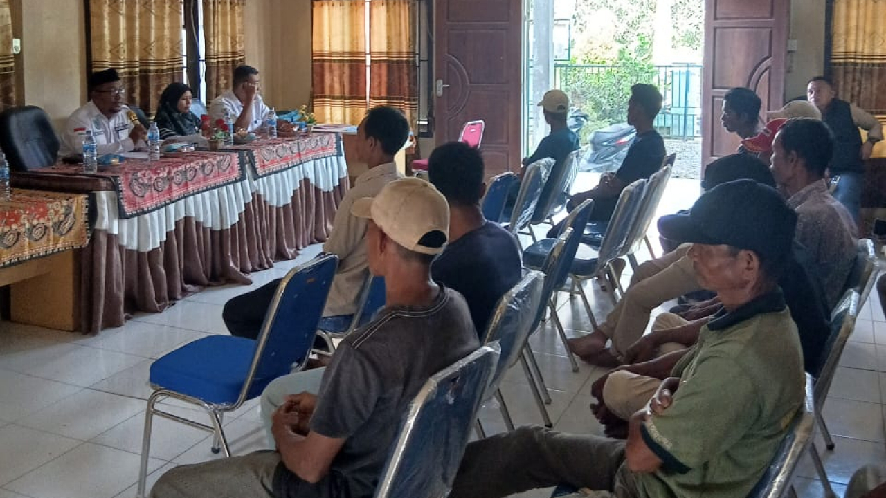 Pembuatan Kartu KUSUKA bagi Nelayan di Desa Parit Pudin