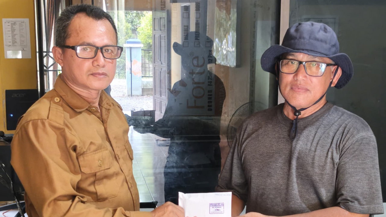 Bantuan Dusun Mutiara Indah untuk Korban Kebakaran teluk Nilau