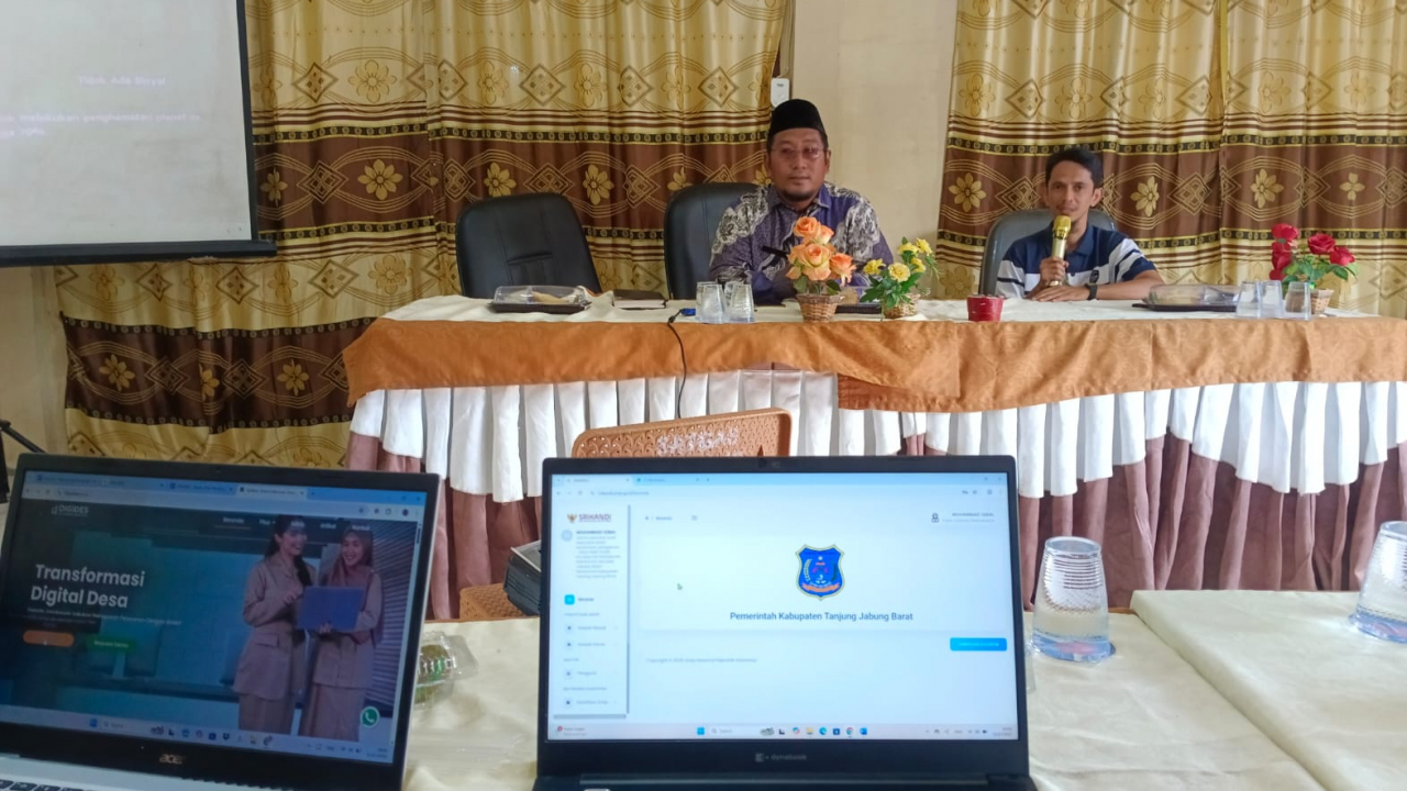 Pelatihan Aplikasi SRIKANDI di Desa Parit Pudin Tingkatkan Efektivitas Pengelolaan Arsip