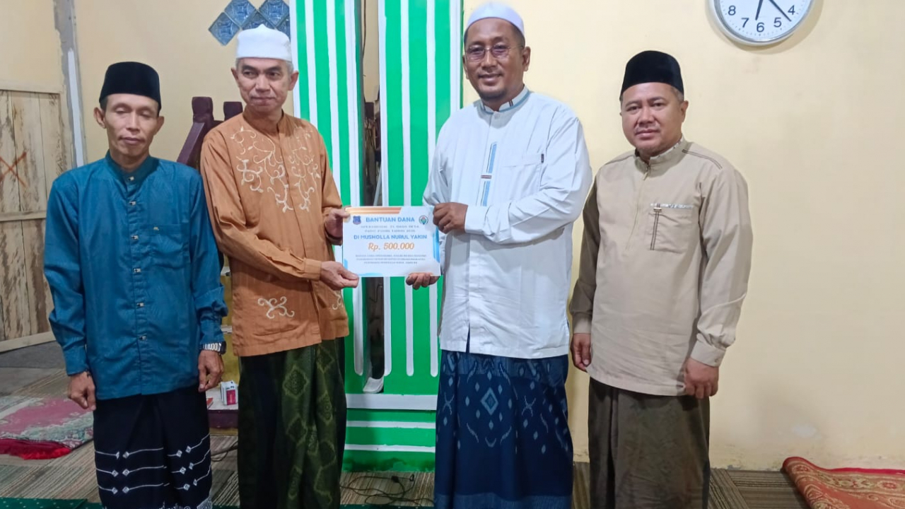 Safari Ramadhan: Desa Parit Pudin Berbagi Berkah