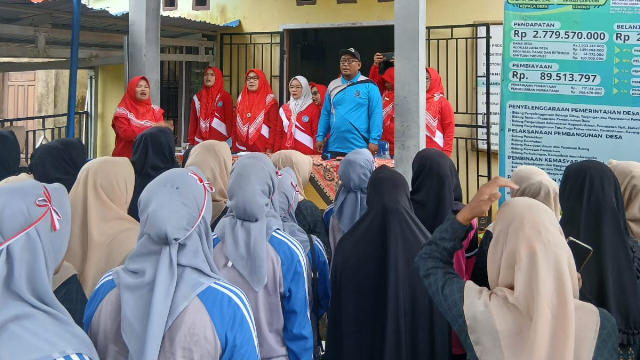 Meriahnya Lomba Ibu PKK di Desa Parit Pudin Merayakan Kemerdekaan RI