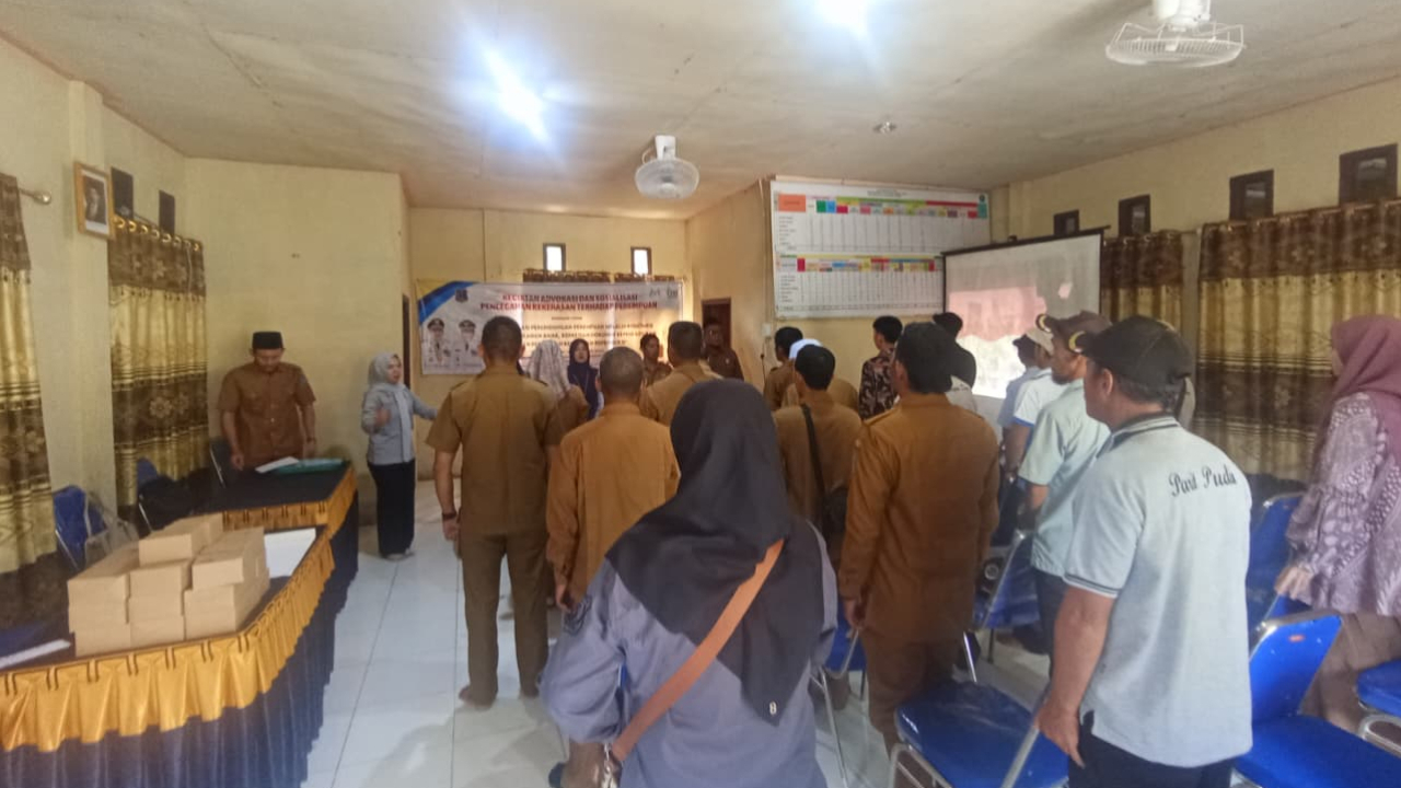 Sosialisasi Perlindungan Perempuan dan Anak di Parit Pudin