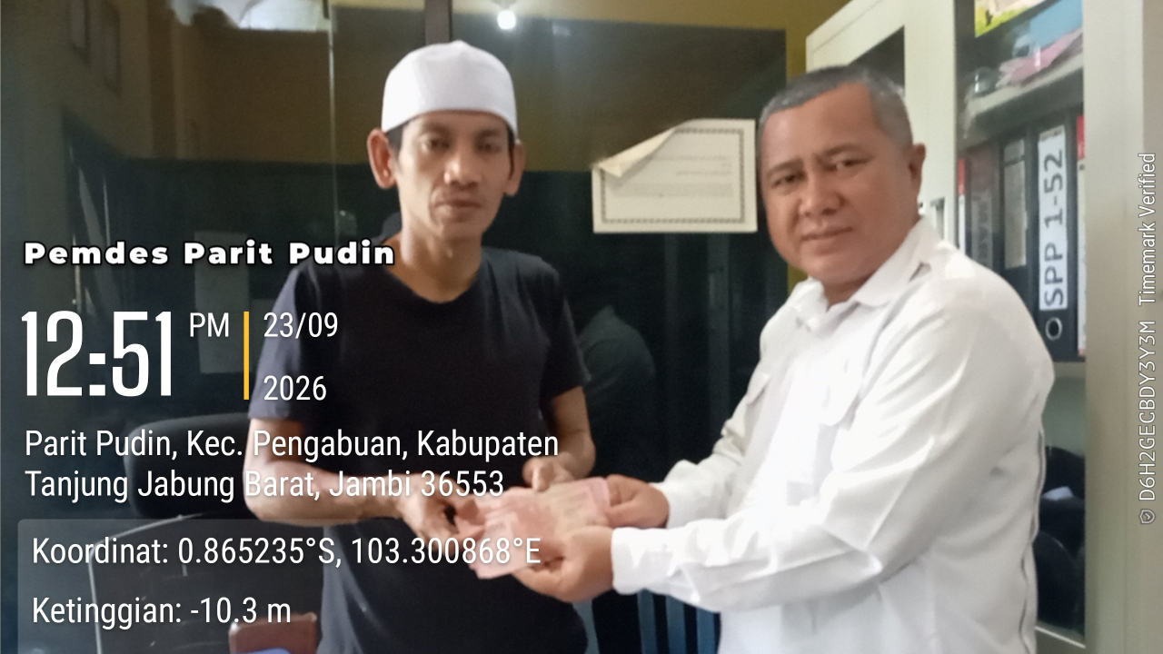 Pemdes Parit Pudin Salurkan Dana Makanan Tambahan Posyandu