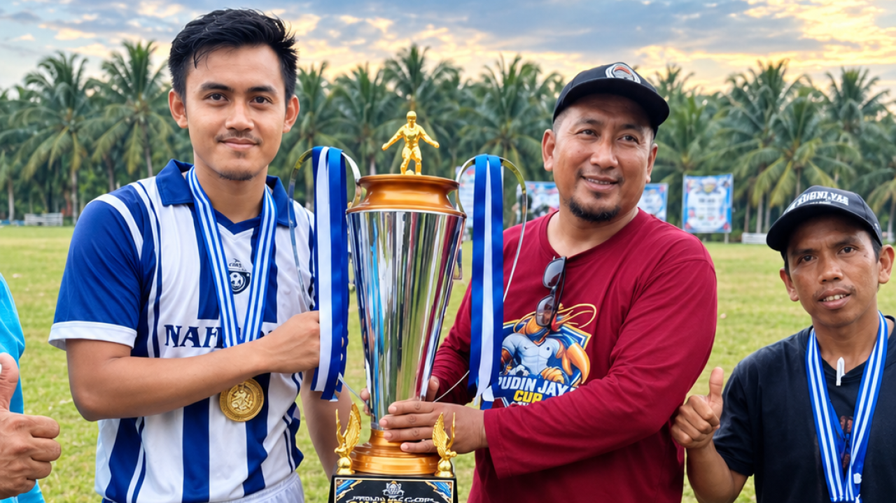 PSPL Teluk Nilau Juara Pudin Jaya Cup 2026 di Parit Pudin
