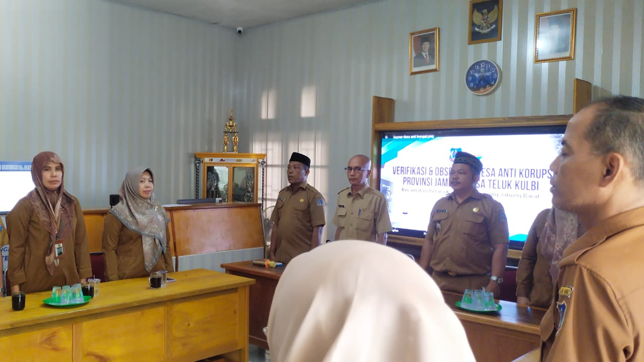Desa Telukkulbi Menuju Desa Anti Korupsi: Verifikasi dan Observasi Provinsi Jambi