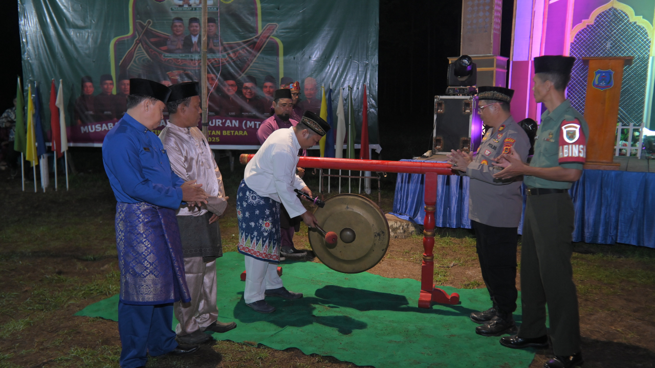 Penutupan MTQke-17 tingkat Kecamatan Betara Tahun 2025