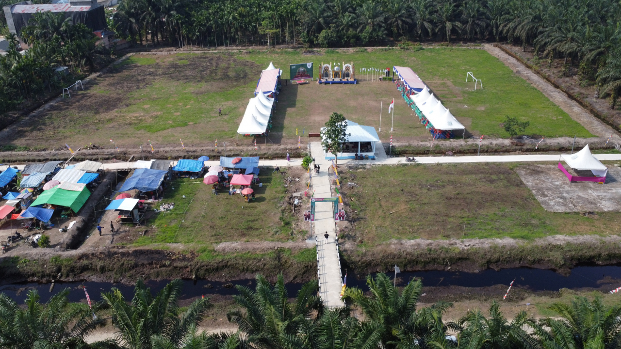 lapangan sakti lodaya desa teluk kulbi