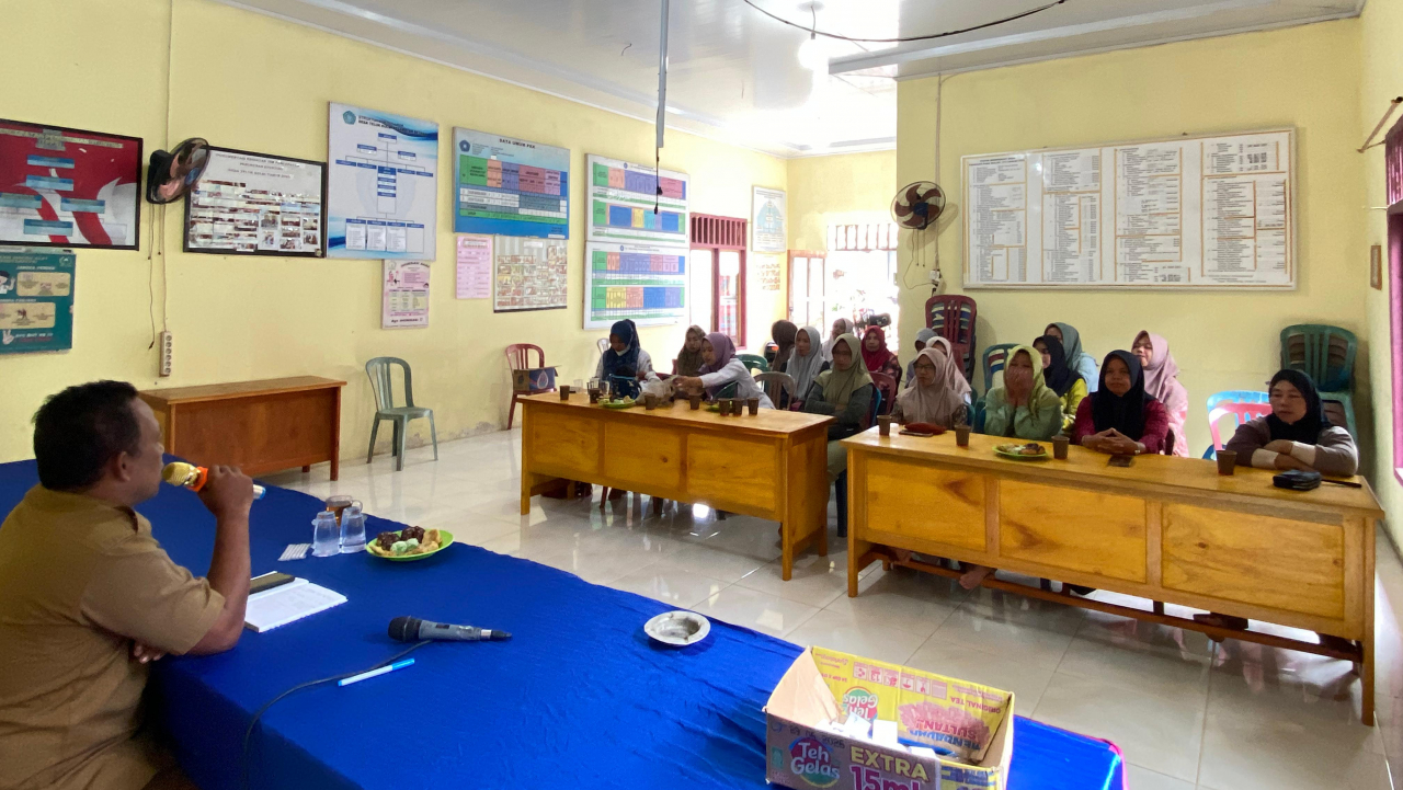 Rapat Koordinasi Kader Posyandu Desa Teluk Kulbi Bahas Peningkatan Layanan Kesehatan Masyarakat