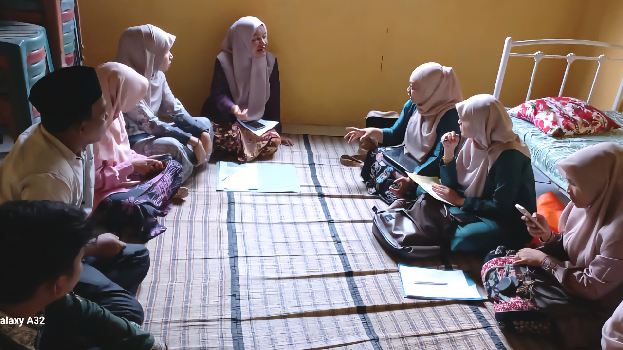 Perkuat Penurunan Stunting, Inspektorat dan Dinkes Tanjab Barat Monev Posyandu Cempaka Hijau Teluk Kulbi