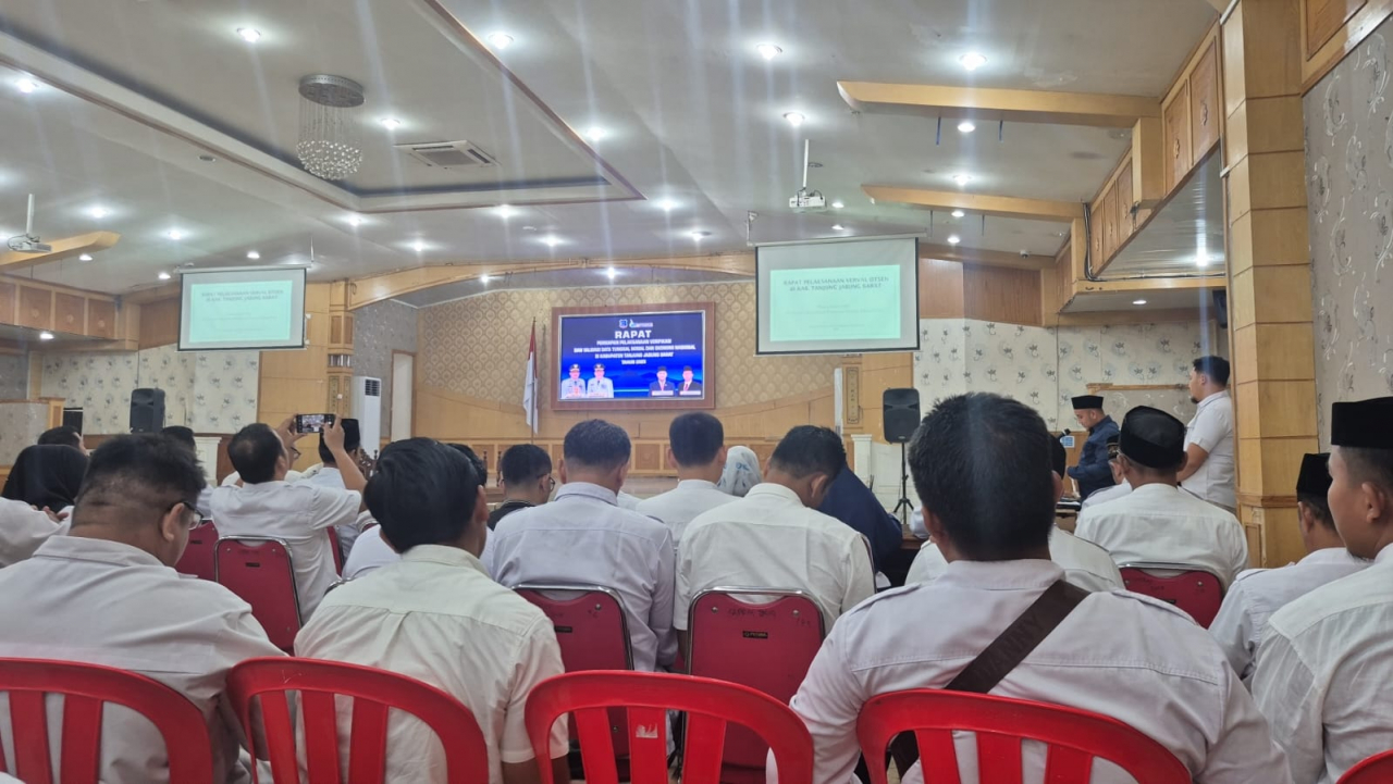 Rapat Verifikasi DTSEN Tanjung Jabung Barat